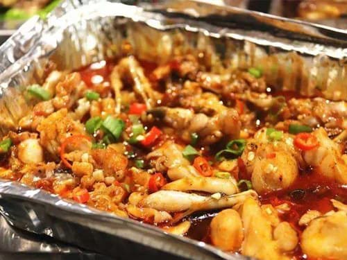 西昌镇锡纸牛蛙